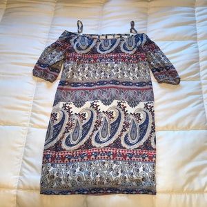 off the shoulder dress